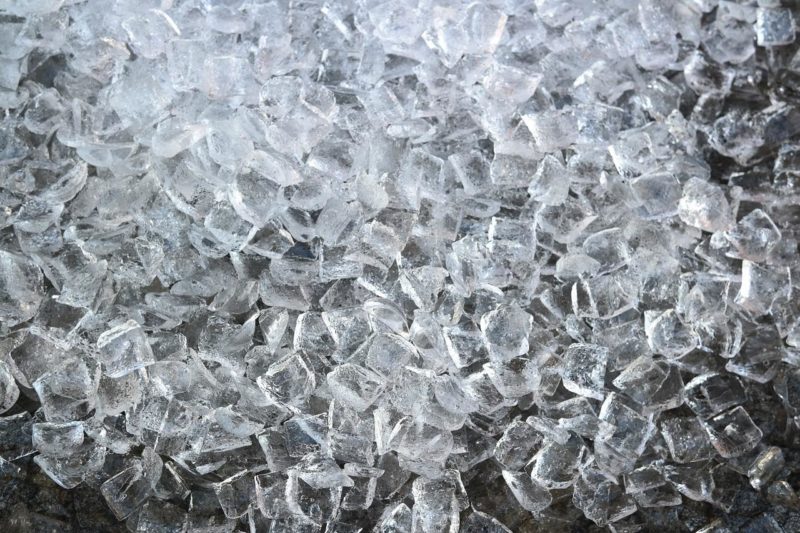 Comment faire de la glace pilée dans un blender ?